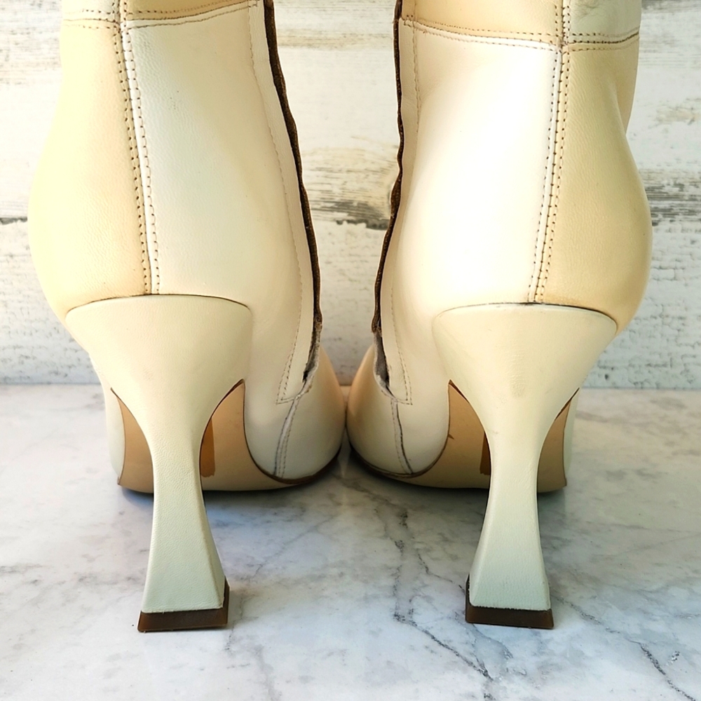 SAM EDELMAN OLINA LEATHER BOOTS - Picture 3 of 14